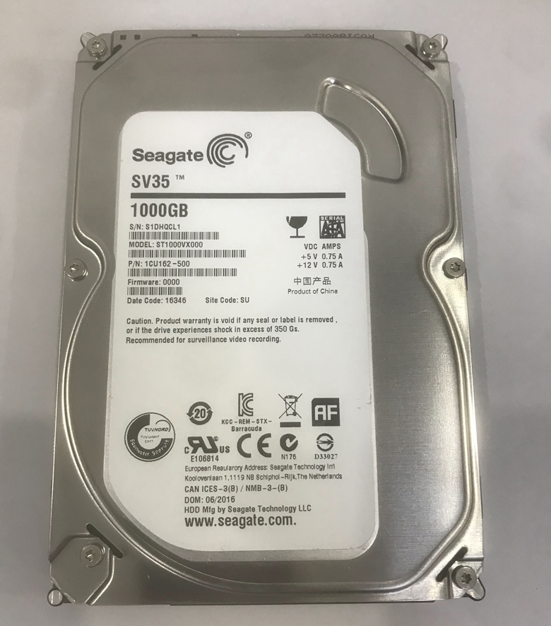 Disassemble desktop 1T mechanical hard disk single disk thin disk monitoring serial port 1000G video recorder g hard disk 1TB single disk - Taobao