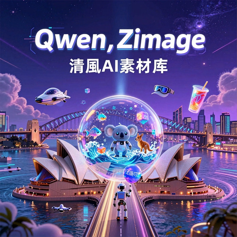 The Brand New Comfyui Integration Package Qwen+Zimage for Batch Text-To-Image, Reverse Image Editing, Image Merging, Image Modification, and Image Enlargement