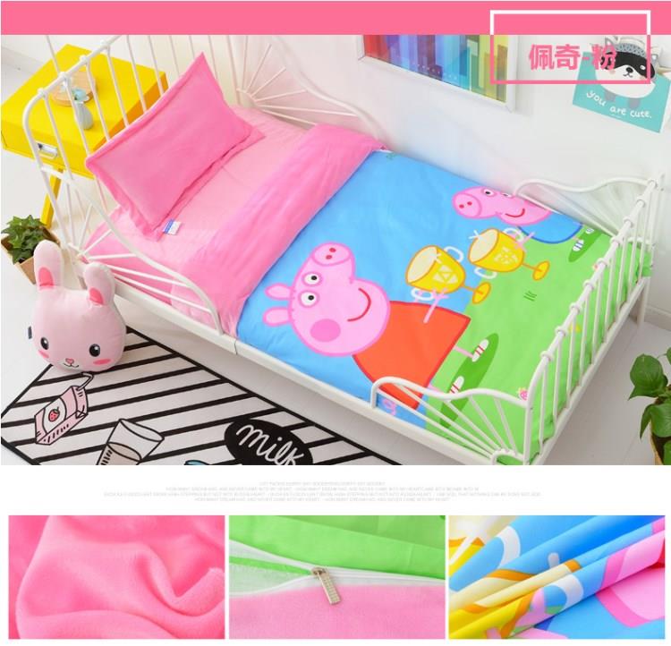 Giường 1 m 2x1 m 5 chăn trẻ em trải giường mùa đông có thể thu gọn là mùa thu và mùa đông bb giường mùa xuân và mùa thu bằng lõi di động - Bộ đồ giường trẻ em 	drap giường cho bé trai