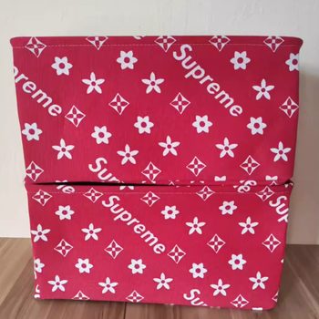 Open-end storage basket fabric moisture-proof storage bag