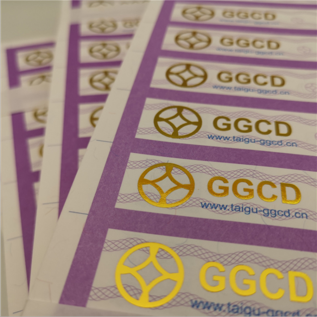 定位烫金/烫红/烫绿