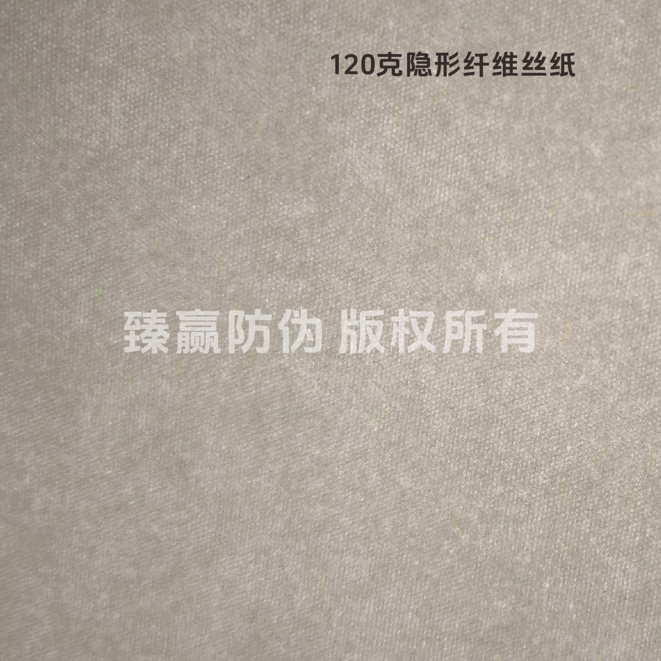 120克隐形纤维丝纸
