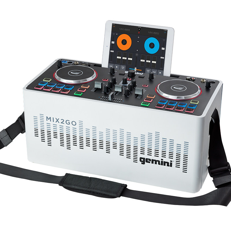 Mobile DJDJ controller Speaker integrated digital controller Outdoor live DJ controller Digital DJ controller