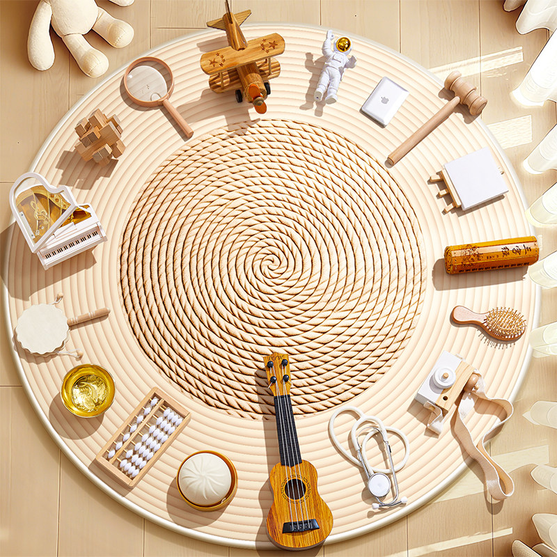 Baby weekly grab supplies one year old suit one year old boy and girl layout modern props full set of log draw lots carpet