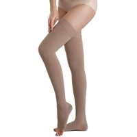 Трехуровневый давление чулки для кожи на ногах