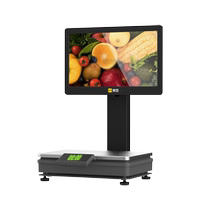 Meituan weighing cash register supermarket convenience store fruit spicy soup cash register weighing all-in-one machine cooked food braised vegetables maocai fresh vegetables fragrant pot cash register scale weighing cash register all-in-one machine