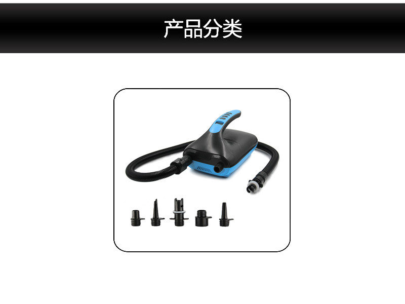 Насос 车载12v电动充气泵桨板直立板皮划艇冲锋舟橡皮艇充气船打气泵 OTHER