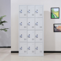 Three-flower office dressing room cabinet 12 doors twelve doors more wardrobe lockers Employee wardrobe Cupboard Cupboard Shoes Cabinet Deposit cabinet