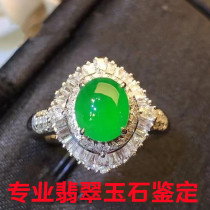 Natural A-grade jade authenticity identification bracelet live broadcast room valuation reference professional appraiser online dangerous material assessment