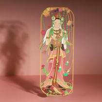 Bookmark metal hollow beauty Bodhisattva ancient wind National Wind Dunhuang cultural and creative souvenir stationery gift box Teachers Day gift