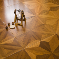 Паркет 缅甸柚木多层实木拼花地板新三层实木复合地板地热15mm地暖环保e0