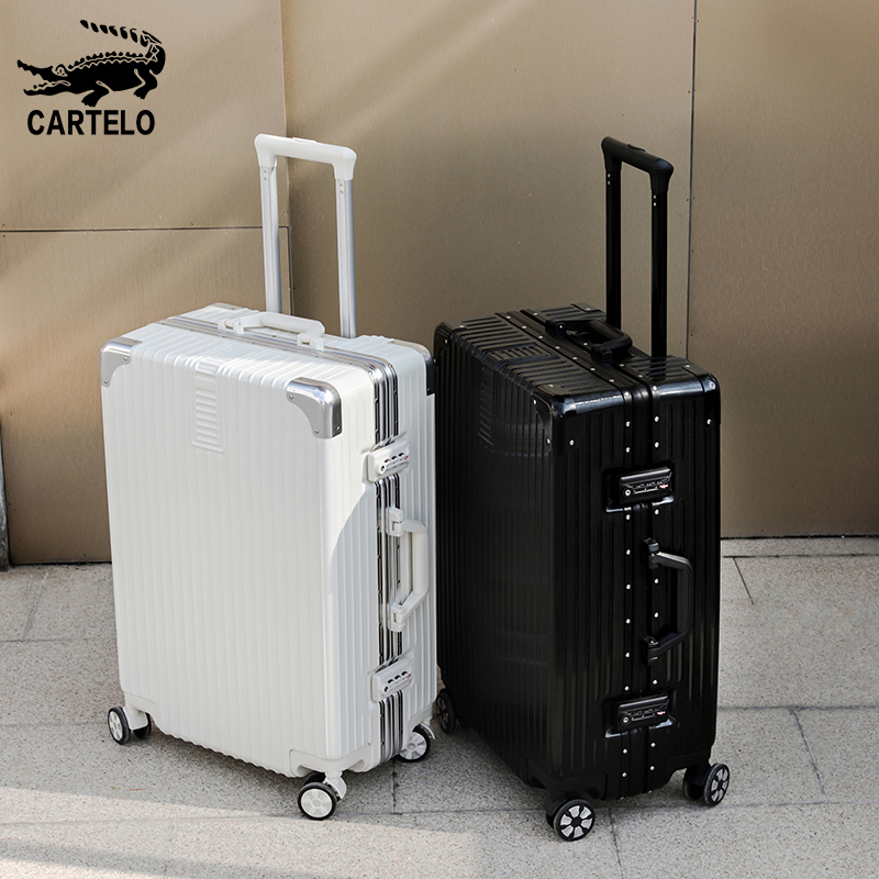 The bag box is a small aluminum frame 20 inch female student 24 password suitcase 26 inch travel case