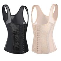 Enhanced version of the breasted shaping vest Female thin belly girdle top thin section postpartum body shaping vest belly