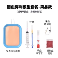 [Пункция возврата крови] Набор простых моделей