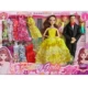 Shanmei Barbie Family Set Nam và Nữ Cặp đôi Bạn bè Công chúa Búp bê Trang trí đám cưới Đồ chơi cô gái - Búp bê / Phụ kiện