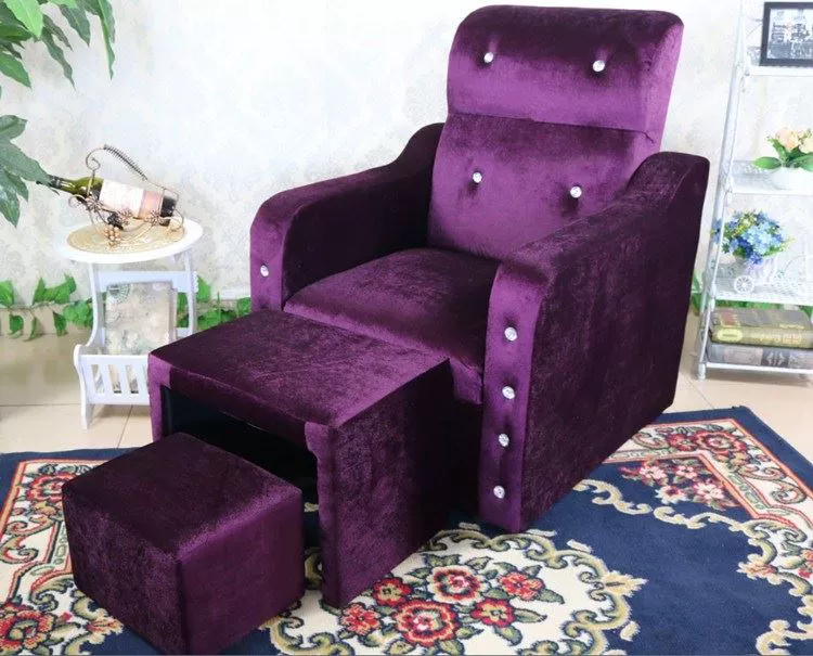Cửa hàng ghế sofa cửa hàng sofa nhà móng tay ghế sofa ghế phòng tắm hơi ghế sofa ghế chống trượt chân tắm sofa khăn hai - Phòng tắm hơi / Foot Bath / Thể hình ghế massage toàn thân elip