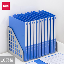 Right-hand folder A4 Single double powerful clip 10 Clothing Office Assorting Information Clip Paper Clip Finishing Clip Office Use Contract Clip for Strong Students Classified Powerful Students DOUBLE CLIP INFORMATION BOOK