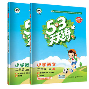 53天天练二年级上册语文数学