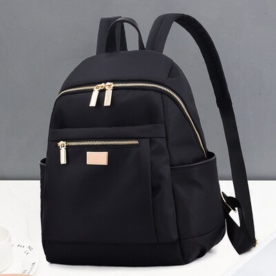 Hong Kong IT Catherine Oxford cloth backpack female 2023 new small backpack large capacity canvas travel bag