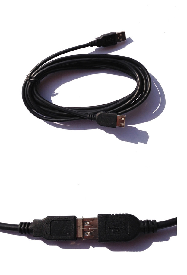 Cáp mở rộng USB từ nam sang nữ Dòng mở rộng USB Bàn phím đọc đĩa U và cáp mở rộng chuột 3 mét 1,5 mét - USB Aaccessories quạt pin mini