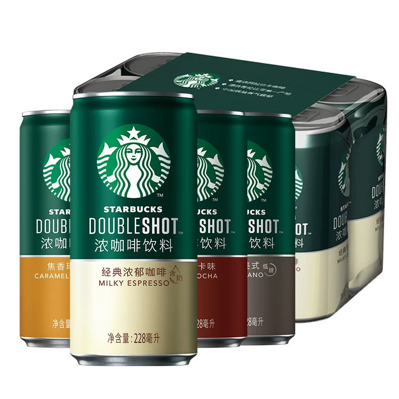 Starbucks Starbucks Starbolly Напиток кофе 228 мл*24 Официальный флагманский магазин Спецпредложение