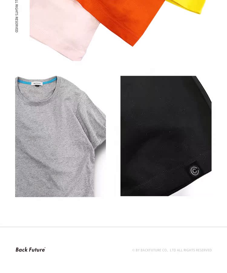 Universal Capsule CAPSULE Original Solid Color Foundation Áo thun cotton nặng cho nam và nữ Áo ngắn tay áo polo lacoste