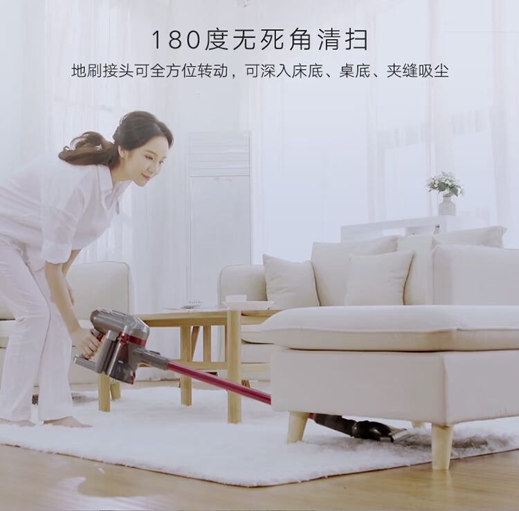 Thư không dây Máy hút bụi gia đình cầm tay mạnh mẽ Pin lithium năng lượng nhỏ Xe sạc không dây - Máy hút bụi hút bụi mini