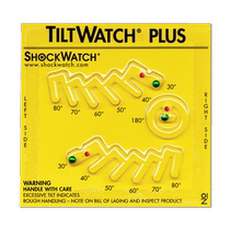 TILTWATCH PLUS anti-tilt anti-shock and anti-damage label reinforced anti-tilt multi-angle logistics label