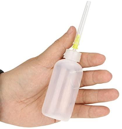 Relic preservation restoration-precise fixed point handling of syringe-type alcohol bottle solvent reagent bottle drip bottle point gum bottle