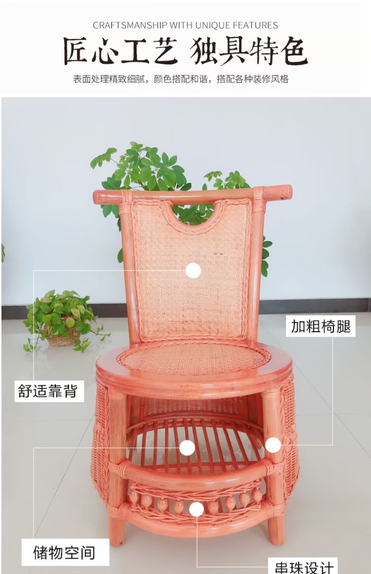 Ghế mây đơn nội thất ngoài trời văn phòng phòng chờ ghế ban công phòng khách nghiên cứu ghế cà phê ghế thông gió ghế mía - Bàn ghế ngoài trời / sân ghế cà phê ngoài trời