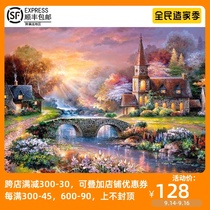 (Spot) Castorland quiet morning light 3000 pieces of European imported puzzle toys