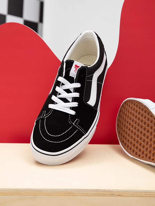 Official Genuine Sk8-Low Classic Black and White Men's and Women's Shoes, Low-Top Couple's Sneakers, Casual Shoes Vn0A4Uuk6Bt Official Genuine Sk8-Low Classic Black and White Men's and Women's Shoes, Low-Top Couple's Sneakers, Casual Shoes Vn0A4Uuk6Bt