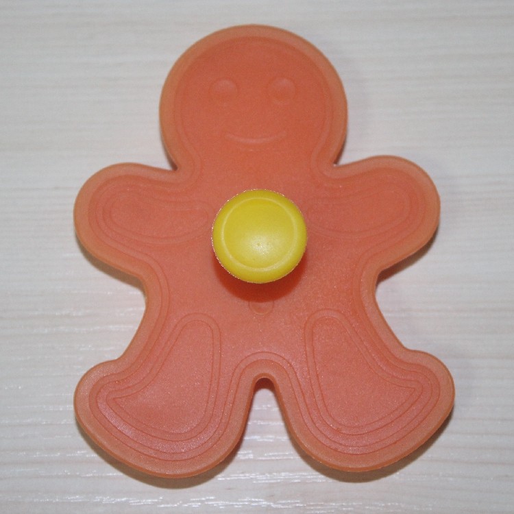 10 Euro French CMP silicone spring press cartoon biscuit mold large barbecue baking gingerbread man 1 promotion