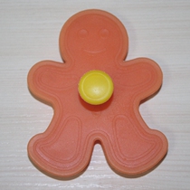 10 Eu French CMP Silicone Spring Press Cartoon Biscuit Mold Big Number Barbecue Baking Gingerbread Man 1 Promotion