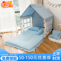 Childrens Tent Game House Indoor Home Large Boy Sleeping Toy House Baby Cartoon Tent Decorative Light