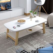 Coffee table table simple Nordic wood coffee table small coffee table table living room coffee table small apartment small apartment small long square table