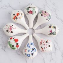 Pottery Flute 6 Holes Midtone C Beginner Beginner Six Holes Playing section Students AC Professional Handpainted children Adults