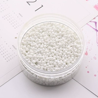 Около 1500 метров 2 -миллиметровых рисовых бусин [белый] Отправьте коробку