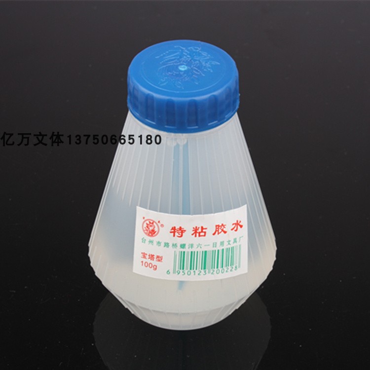 Strong liquid glue safflower brand glue pagoda glue special sticky glue 100g pagoda type liquid glue