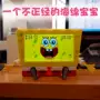 SpongeBob phim hoạt hình đa chức năng khung ảnh / lịch / đồng hồ Khung ảnh kỹ thuật số dễ thương của trẻ em khung ảnh điện tử giá rẻ