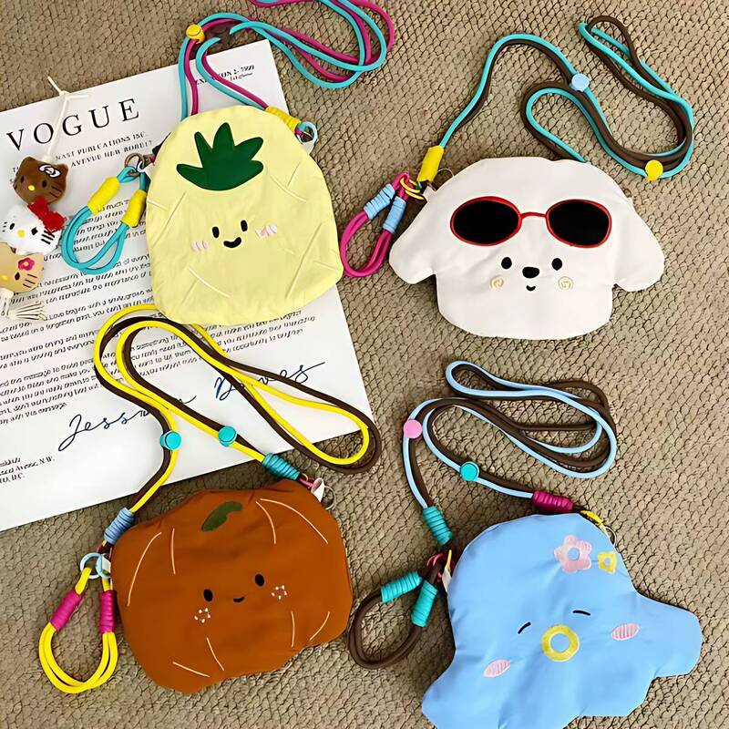 Mobile Phone Bag, Mini Crossbody Bag, Cute and Lightweight, Dopamine Color-Blocking Crossbody Bag, Polaroid Bag, Miscellaneous Items Coin Purse