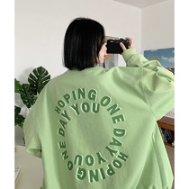 How to foam vintage2021 Autumn New coat women Spring and Autumn Joker baseball uniforms love tide