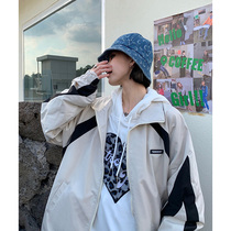 How to foam vintage2021 Autumn New coat women Spring and Autumn Joker baseball uniforms love tide