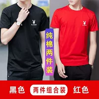 Черный + красный 001