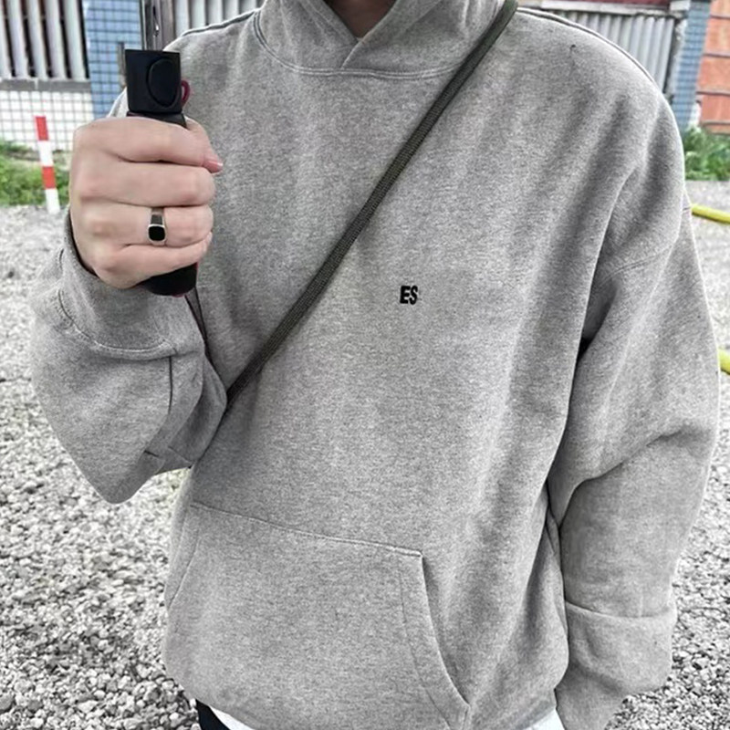 SS22连帽运动衫hoodie  植绒印花 3