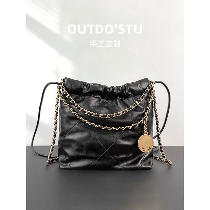 Outdo'Stu~ Close Your Eyes and Buy It! 23S Tote Bag 22Bag Large Capacity Mommy Bag Calfskin Garbage Bag for Women