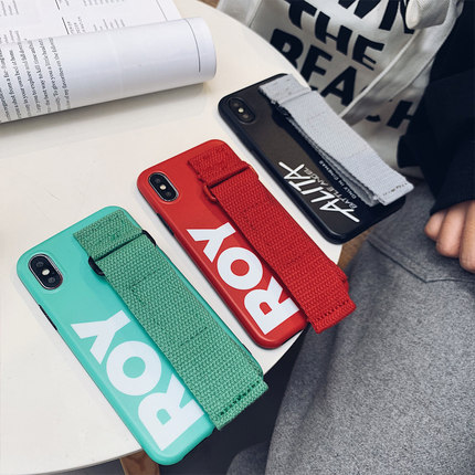 新款阿丽塔苹果x手机壳王源同款磨砂硅胶套iP