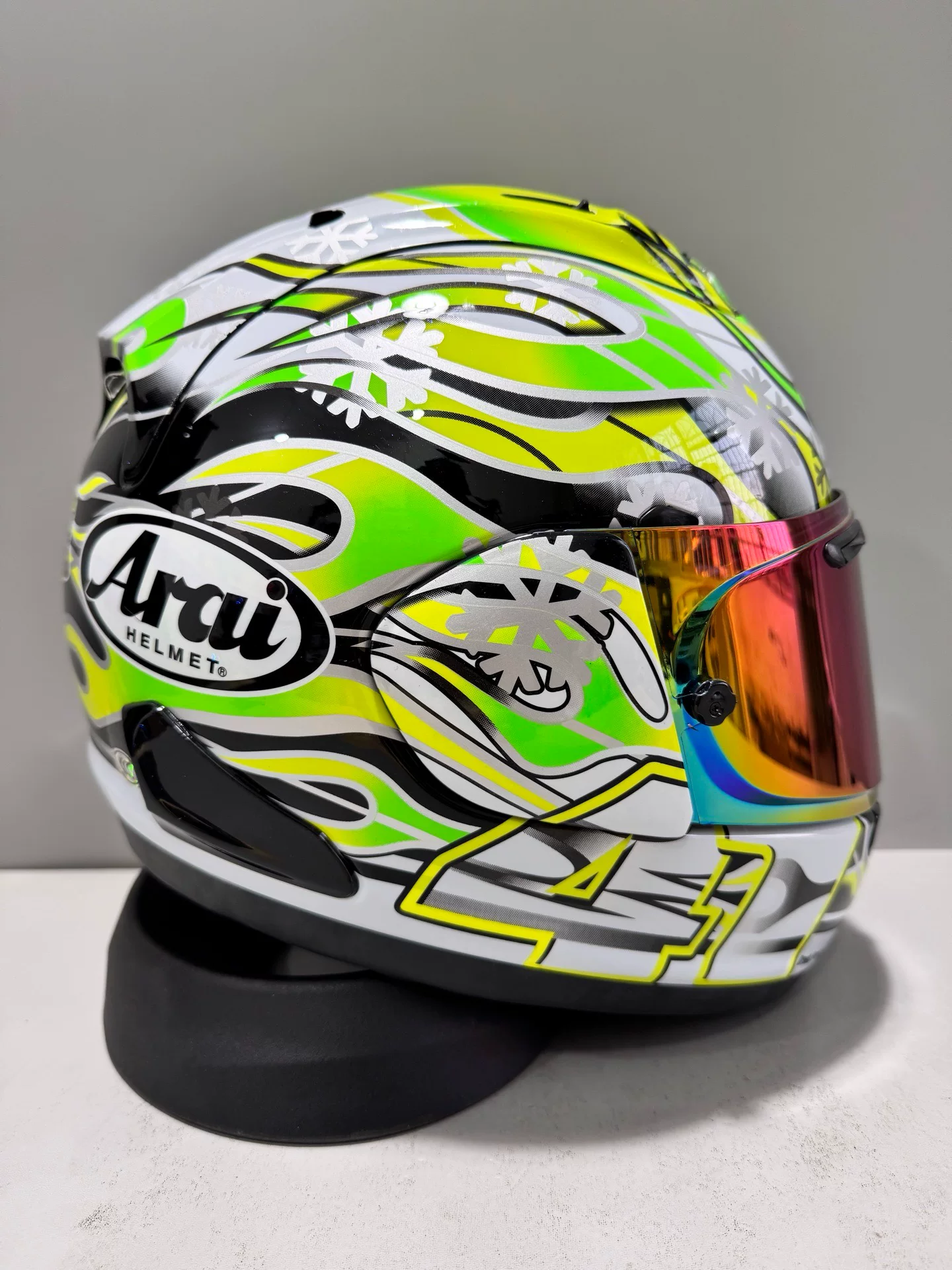 Шлем для мотоцикла Arai Rx7x Midorifaga Japan, защитный шлем для мужчин и женщин, универсальный для всех сезонов