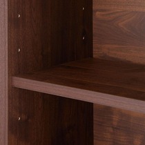 Solid Wood Anti-Dust Display Case Retro Dining Side Cabinet Tea Water Cabinet Display Cabinet Living-room Locker Bookcase With Door Bookcase