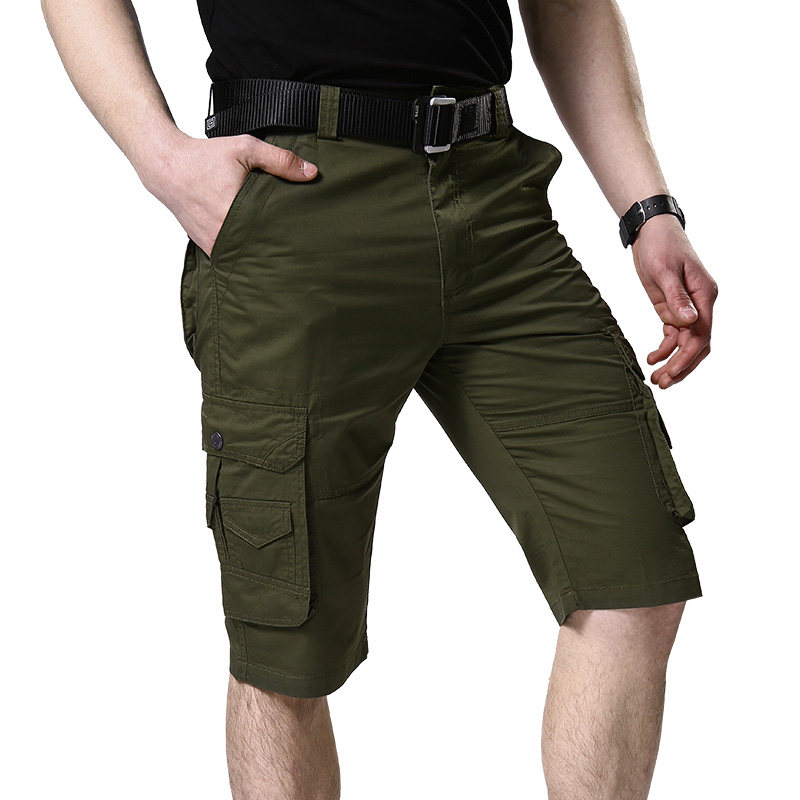 CQB players Born to camouflak men's sports outdoor climbing riding casual mid-pants men's shorts 5-minute pants